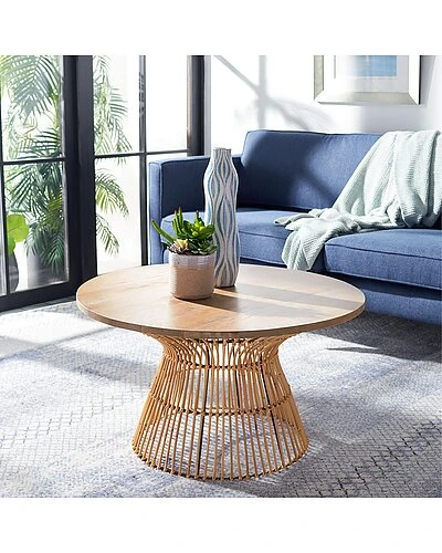 Safavieh Couture Whent Round Coffee Table Home 4 Safavieh Couture Whent Round Coffee Table Home - Image 2