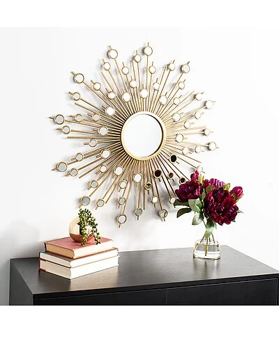 Safavieh Nicolette Sunburst Mirror Home 4 Safavieh Nicolette Sunburst Mirror Home - Image 2