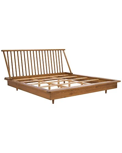 Ssius Queen Wood Spindle Bed Home 4 Ssius Queen Wood Spindle Bed Home - Image 2