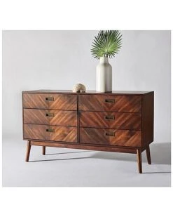 Donald 6 Drawer Dresser Home 11 Donald 6 Drawer Dresser Home -Safavieh Sales Store 3050780627 RLLD 5