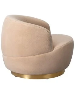 Flynn Faux Lamb Wool Swivel Chair Home -Safavieh Sales Store 3050780647 RLLD 3
