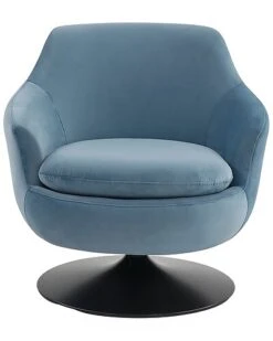 Ne Velvet Swivel Accent Chair Home