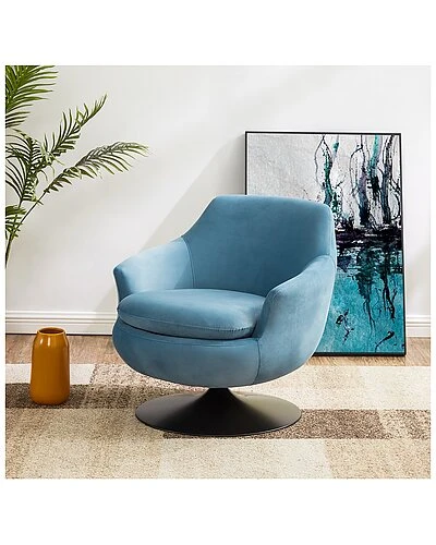 Ne Velvet Swivel Accent Chair Home 6 Ne Velvet Swivel Accent Chair Home - Image 4