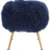 Anna Sheepskin Ottoman Home