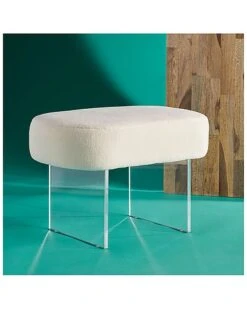 Warren Faux Sheepskin Ottoman Home 9 Warren Faux Sheepskin Ottoman Home -Safavieh Sales Store 3050780657 RLLD 4