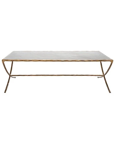 Debbie Rectangular Metal Coffee Table Home 3 Debbie Rectangular Metal Coffee Table Home