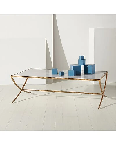 Debbie Rectangular Metal Coffee Table Home 4 Debbie Rectangular Metal Coffee Table Home - Image 2