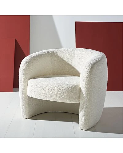 Everly Boucle Barrel Back Accent Chair Home 4 Everly Boucle Barrel Back Accent Chair Home - Image 2