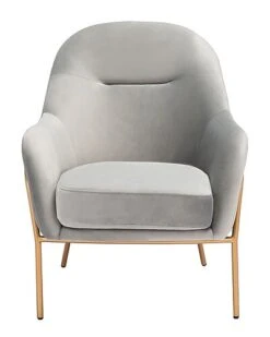 Safavieh Eleazer Velvet Accent Chair Home
