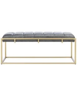 Safavieh Thalam Channel Tufted Bench Home