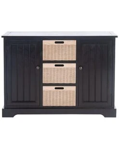 Safavieh Landers 2 Door & 3 Removable Baskets Home