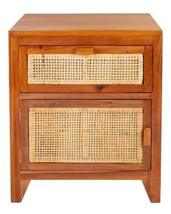 Safavieh Devon 1-Drawer, 1-Door Nightstand Home