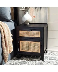 Safavieh Dave 1-Drawer, 1-Door Nightstand Home -Safavieh Sales Store 3050863003 RLLD 3