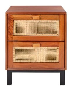 Safavieh Erica 2-Drawer Nightstand Home