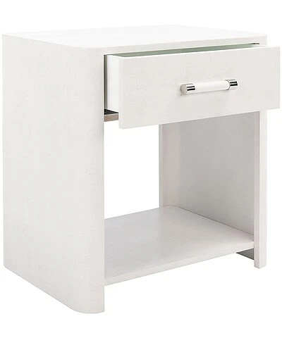 Wyer Faux Shagreen Nightstand Home 4 Wyer Faux Shagreen Nightstand Home - Image 2