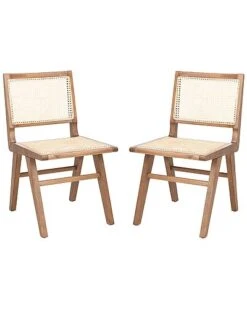 Of 2 Hattie French Cane Dining Chairs Home