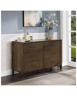 Tompkins 6-Drawer Dresser Home 7 Tompkins 6-Drawer Dresser Home -Safavieh Sales Store 3050863101 RLLD 3
