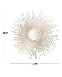 Safavieh Olea Sunburst Mirror Home 7 Safavieh Olea Sunburst Mirror Home -Safavieh Sales Store 3050882442 RLLD 3