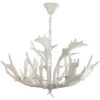 Safavieh Birch 30in Dia Antler Chandelier Home