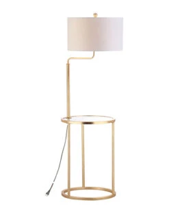 Safavieh Crispin Floor Lamp Side Table Home
