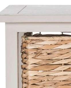 Safavieh Halle 3-Wicker-Basket Storage Side Table Home -Safavieh Sales Store 3050924528 RLLD 3