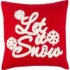 Safavieh Let Is Snow Pillow Home -Safavieh Sales Store 3050945814 RLLD 1