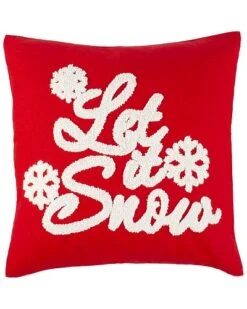Safavieh Let Is Snow Pillow Home