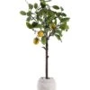 Safavieh Faux Lemon Potted Tree Home