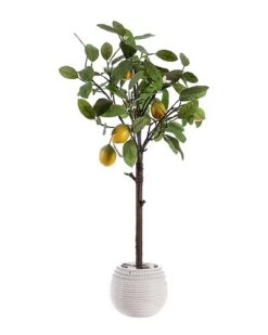 Safavieh Faux Lemon Potted Tree Home
