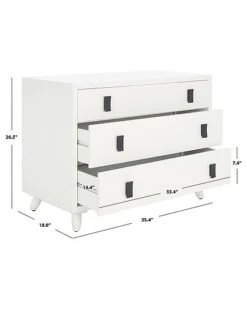 Safavieh Blaize 3 Drawer Chest Home 7 Safavieh Blaize 3 Drawer Chest Home -Safavieh Sales Store 3050988690 RLLD 3