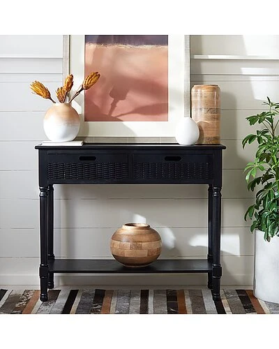 Safavieh Couture Landers 2 Drawer Console Home 6 Safavieh Couture Landers 2 Drawer Console Home - Image 4
