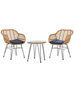 Safavieh Alton Outdoor 3pc Lounge Set Home