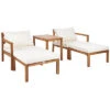 Safavieh Pratia 5pc Outdoor Set Home -Safavieh Sales Store 3070294976 RLLD 1