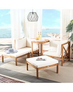 Safavieh Ronson Outdoor 5pc Sectional Set Home -Safavieh Sales Store 3070294982 RLLD 5