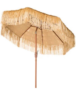 Safavieh Tiki 9ft Crank Umbrella Home -Safavieh Sales Store 3070294996 RLLD 3