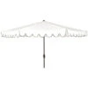 Safavieh Venice 11ft Round Crank Umbrella Home -Safavieh Sales Store 3070294998 RLLD 1
