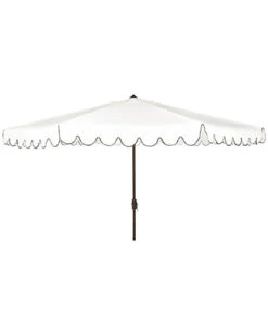 Safavieh Venice 11ft Round Crank Umbrella Home