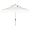 Safavieh Milan Fringe 9ft Double Top Crank Umbrella Home -Safavieh Sales Store 3070294999 RLLD 1