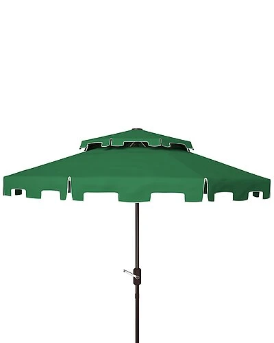 Safavieh Zimmerman 9Ft Dbletop Umbrella Home 3 Safavieh Zimmerman 9Ft Dbletop Umbrella Home