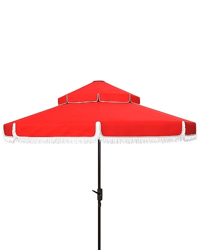 Safavieh Milan 9Ft Dbletop Umbrella Home 3 Safavieh Milan 9Ft Dbletop Umbrella Home