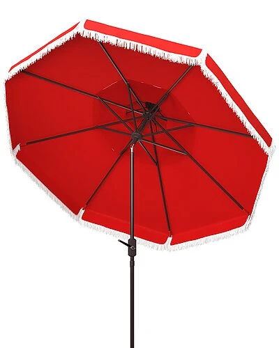 Safavieh Milan 9Ft Dbletop Umbrella Home 5 Safavieh Milan 9Ft Dbletop Umbrella Home - Image 3