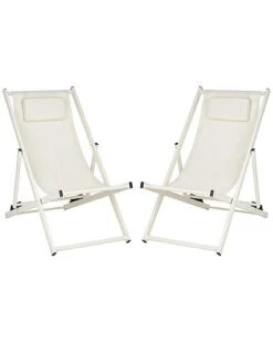 Safavieh Camlin Set Of 2 Sling Chairs Home