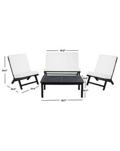 Safavieh Chaston 4pc Living Set Home -Safavieh Sales Store 3070337368 RLLD 3