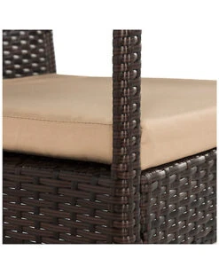 Safavieh Mattia Outdoor 4pc Rattan Living Set Home -Safavieh Sales Store 3070351568 RLLD 3