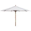 Safavieh Cannes 9ft Wooden Outdoor Umbrella Home