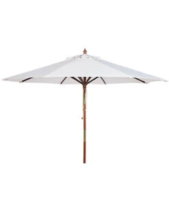 Safavieh Cannes 9ft Wooden Outdoor Umbrella Home