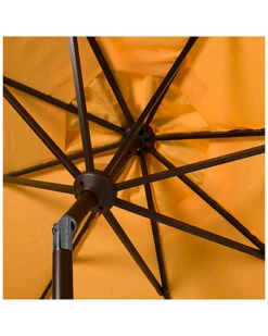 Safavieh Venice Single Scallop 9Ft Crank Outdoor Push Button Tilt Umbrella Home -Safavieh Sales Store 3070382051 RLLD 3