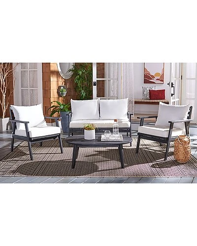 Safavieh Deacon 4pc Living Set Home 4 Safavieh Deacon 4pc Living Set Home - Image 2