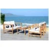 Safavieh Montez 4 Pc Outdoor Set With Accent Pillows Home