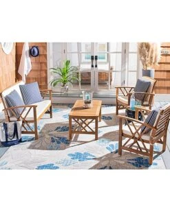 Safavieh Fontana 4Pc Outdoor Set Home